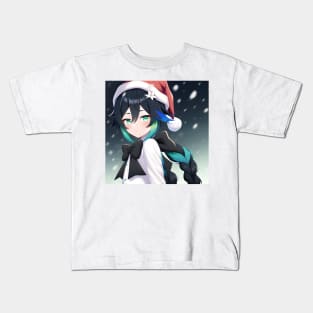 Christmas Genshin Impact Kids T-Shirt